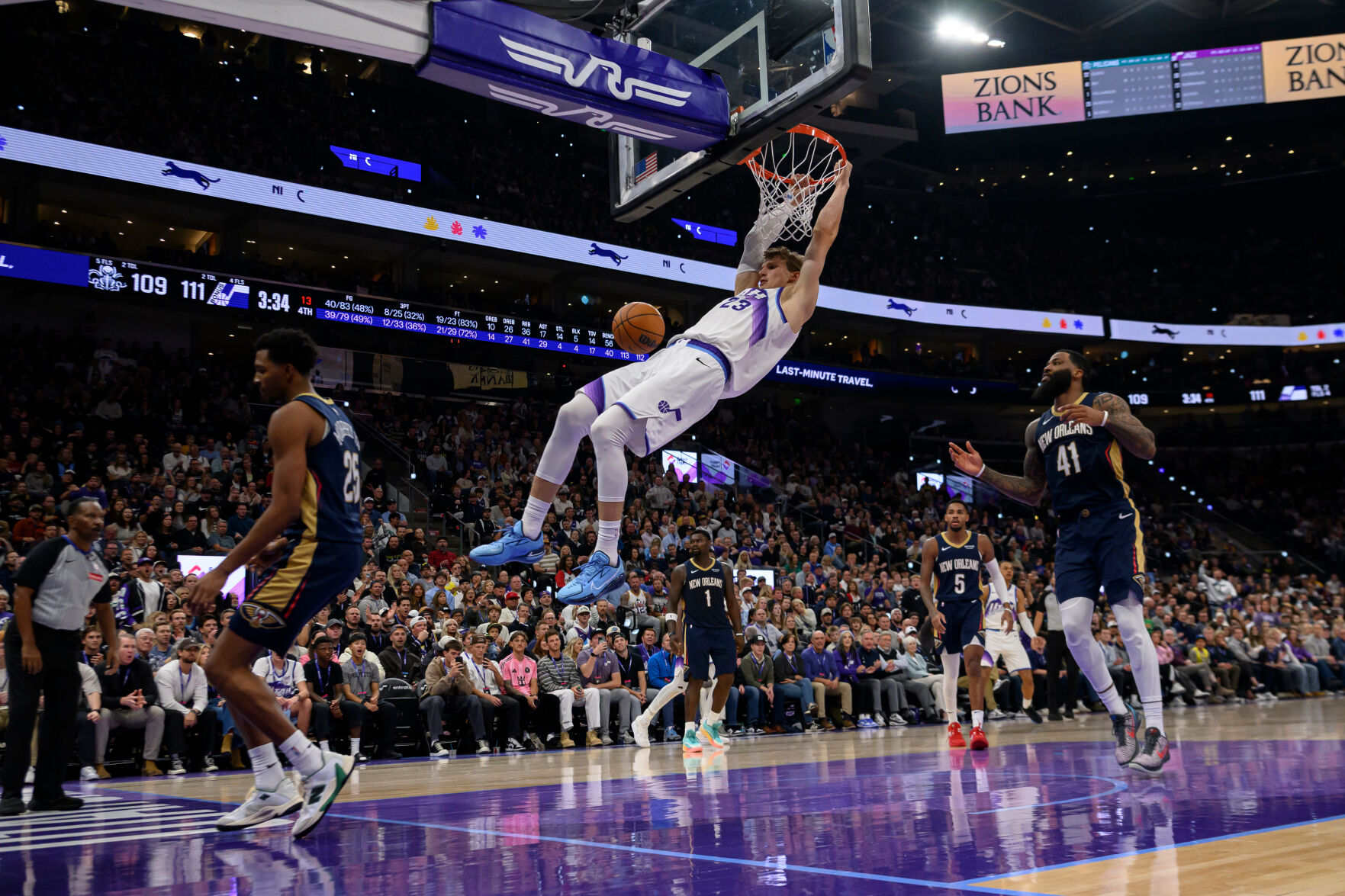 Pelicans Jazz Basketball | Sports | couriernews.com