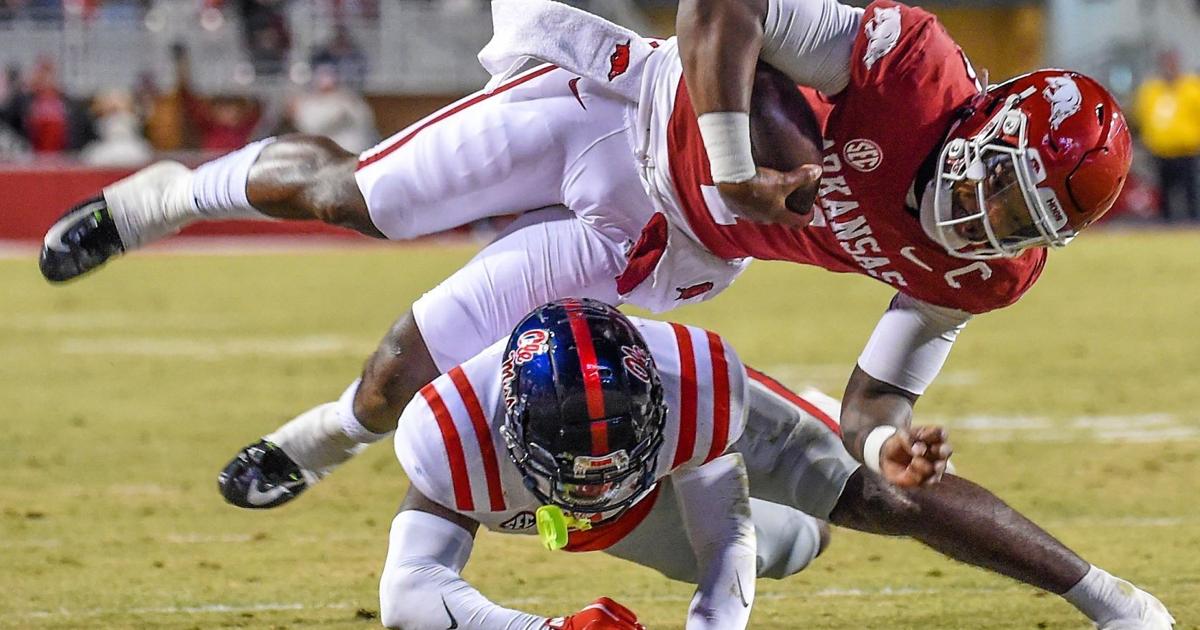 Hogs travel to Missouri for Battle Line Rivalry | Sports | couriernews.com