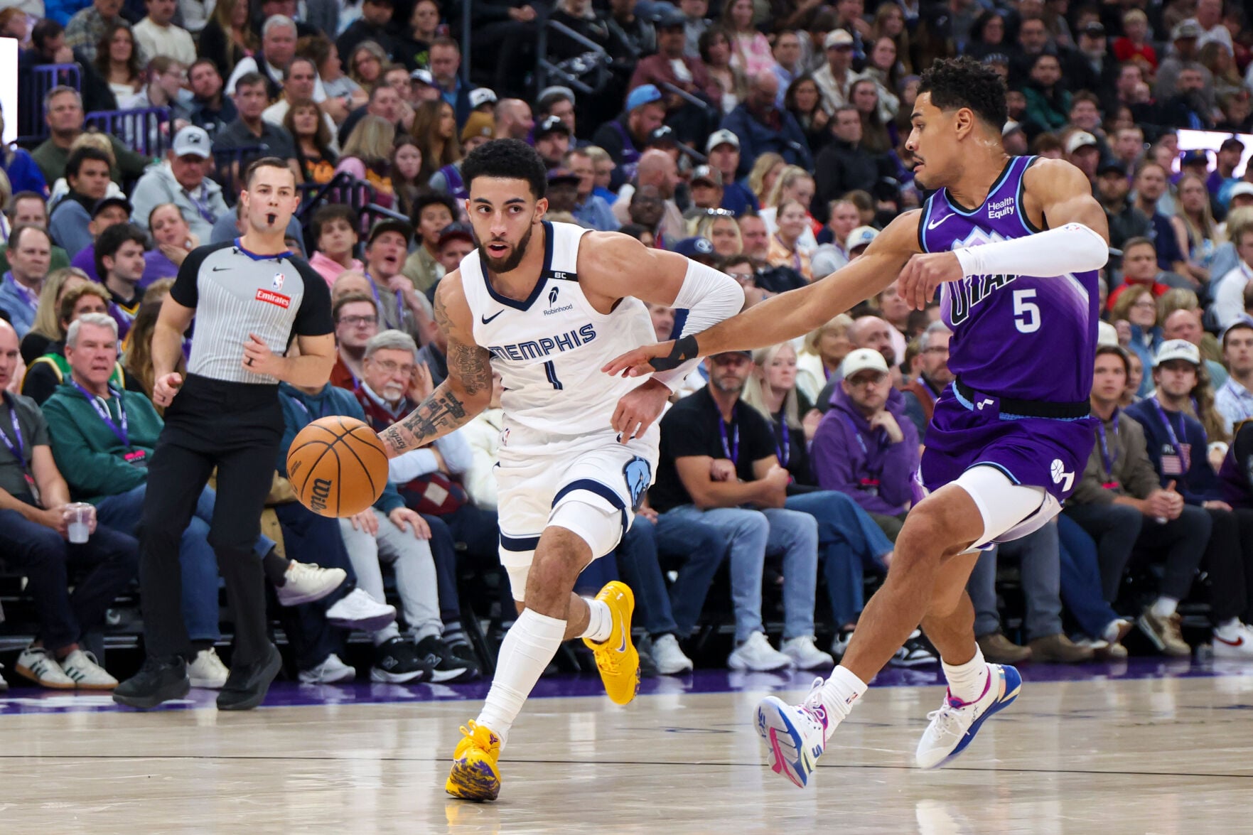 Grizzlies Jazz Basketball | Sports | couriernews.com