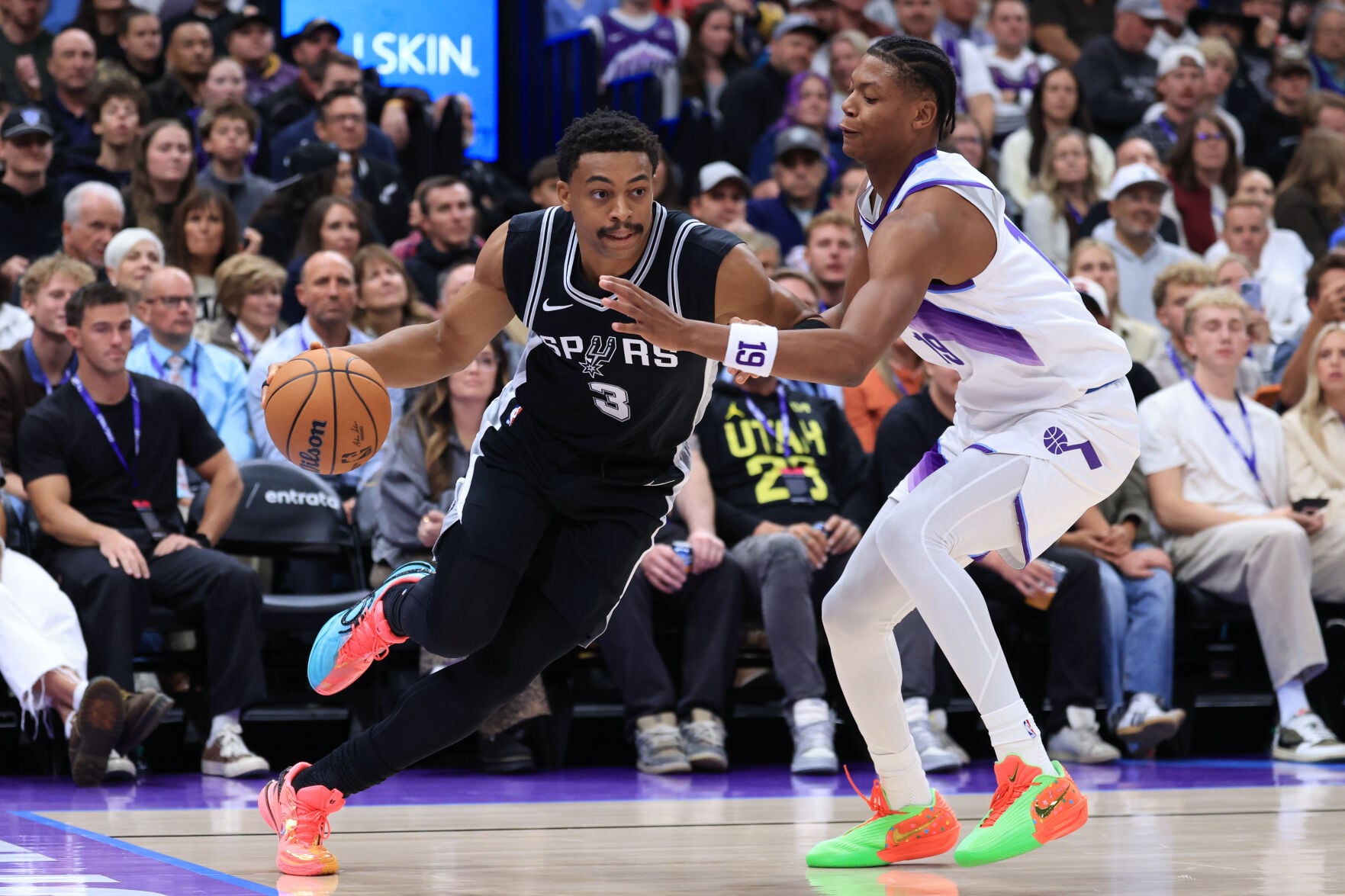 Spurs Jazz Basketball | Sports | couriernews.com
