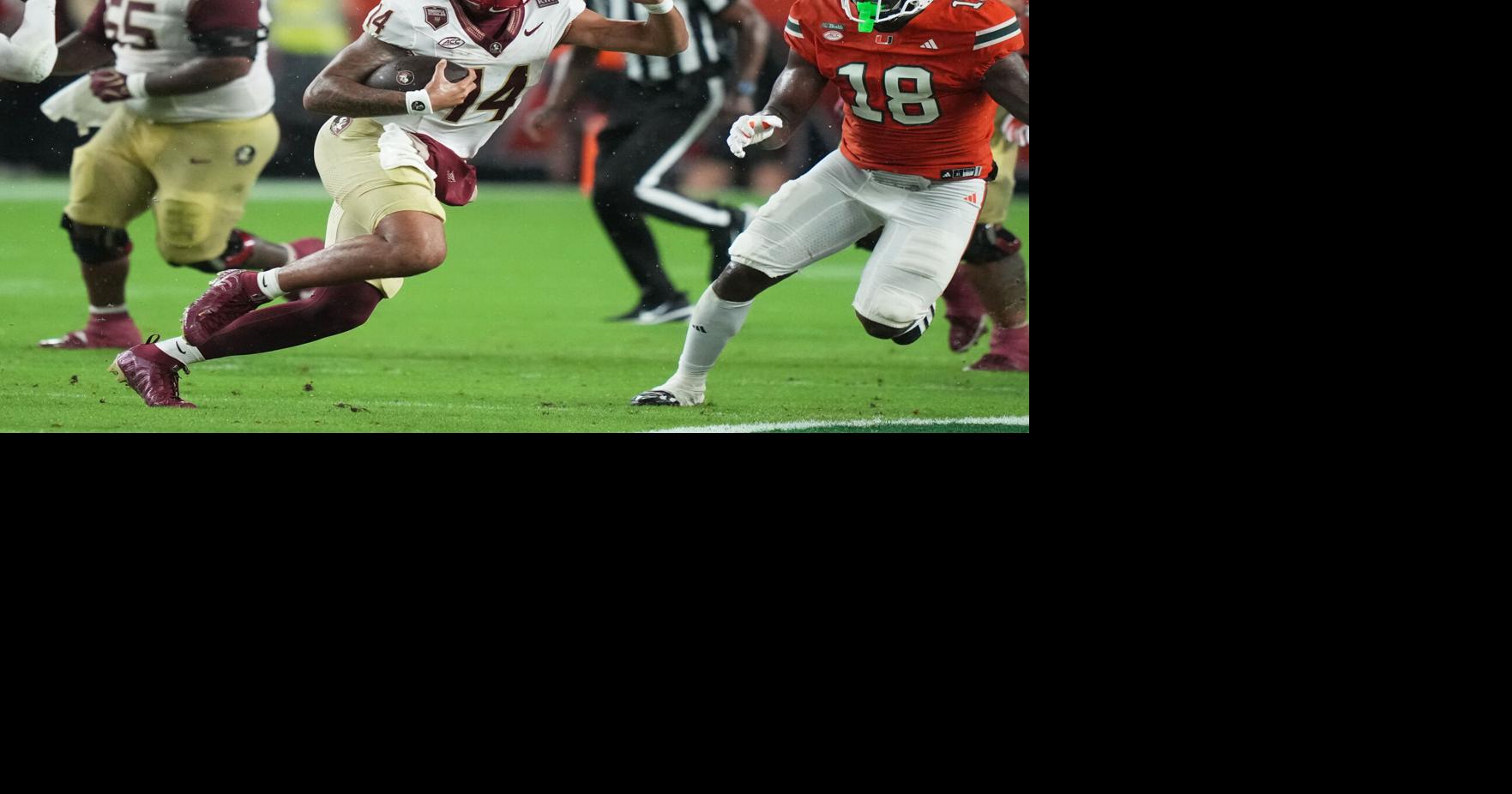 Florida St Miami Football