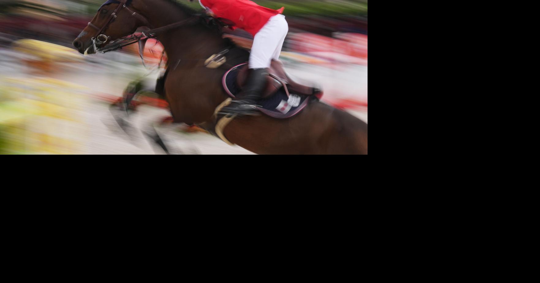APTOPIX Asian Games Equestrian