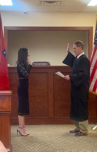 Luker sworn in as District Judge | News | couriernews.com