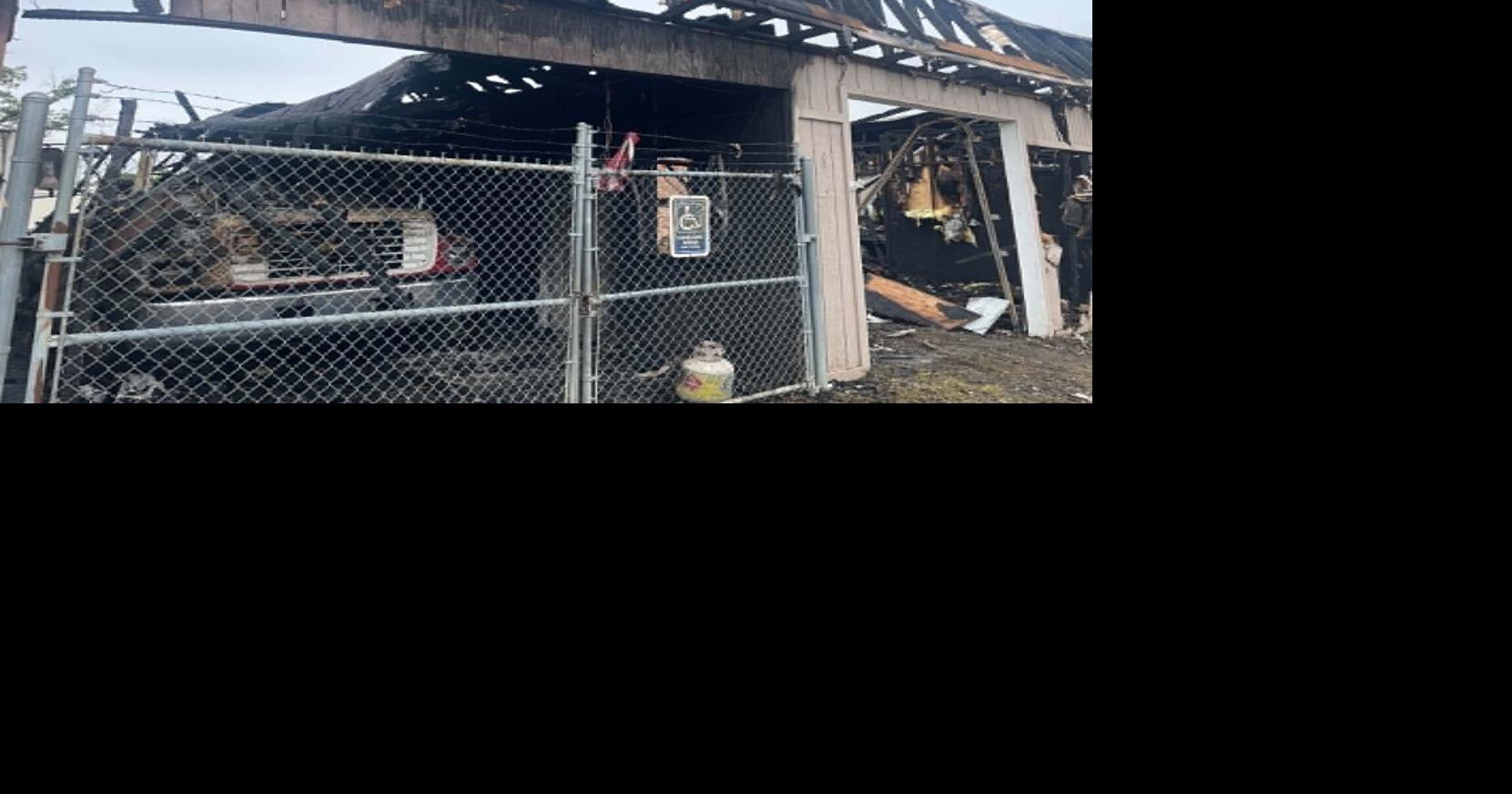 Rocky's Car Corral sustains heavy fire damage