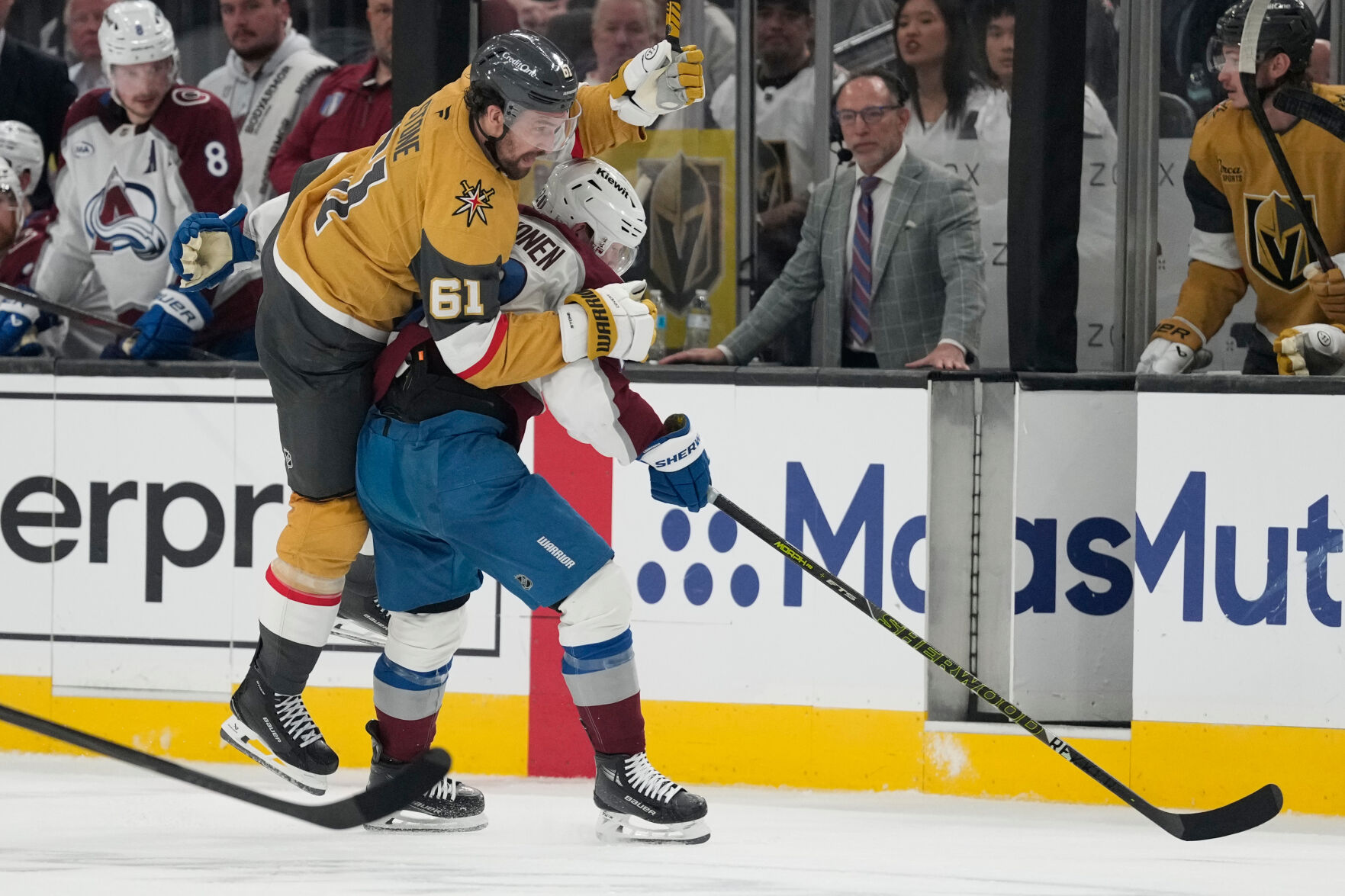 Avalanche Golden Knights Hockey | Sports | couriernews.com