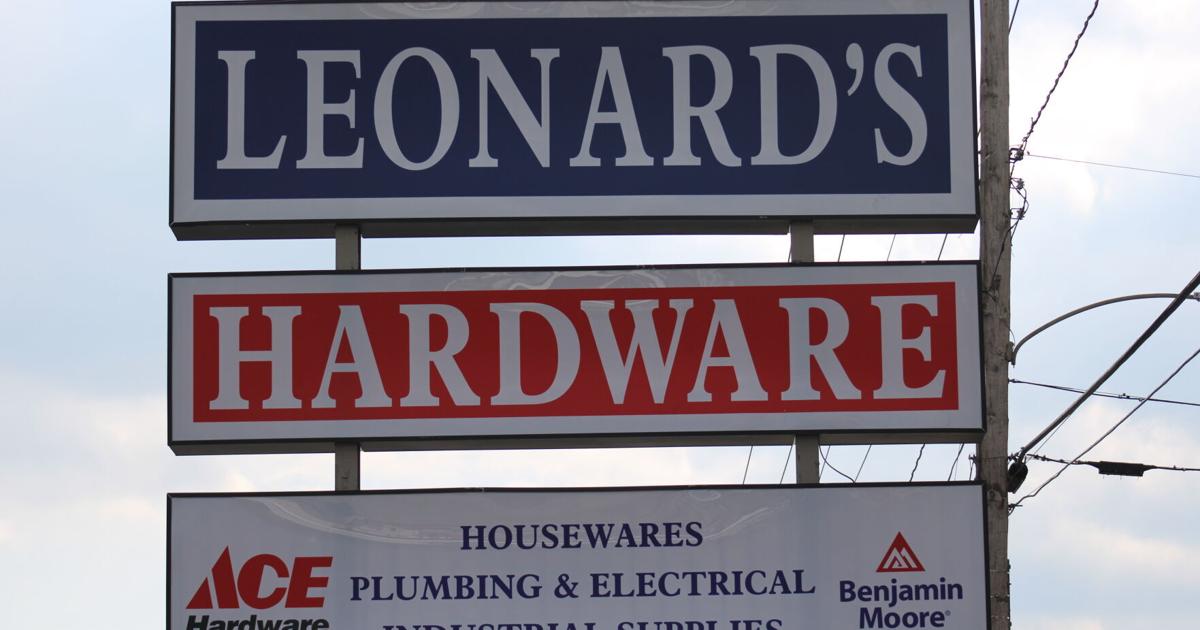 Leonard Sign Leonard's adds new sign, storefront | | couriernews.com