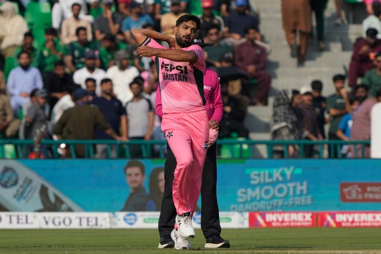Pakistan fast bowler Rauf fined for breaching ICC code of conduct ...