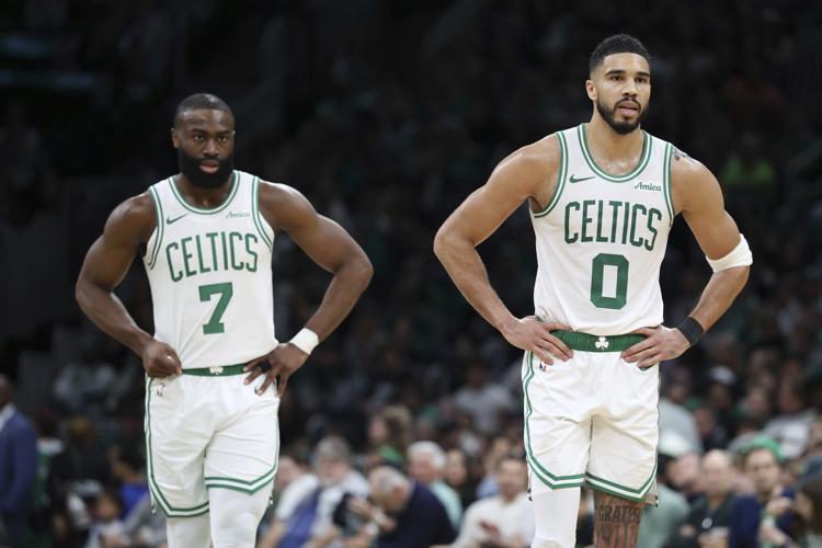 Celtics' Jayson Tatum misses 1st playoff game, sitting out Game 2 win