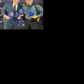 Two local state troopers share Officer of the Year Award - Vimarsana News