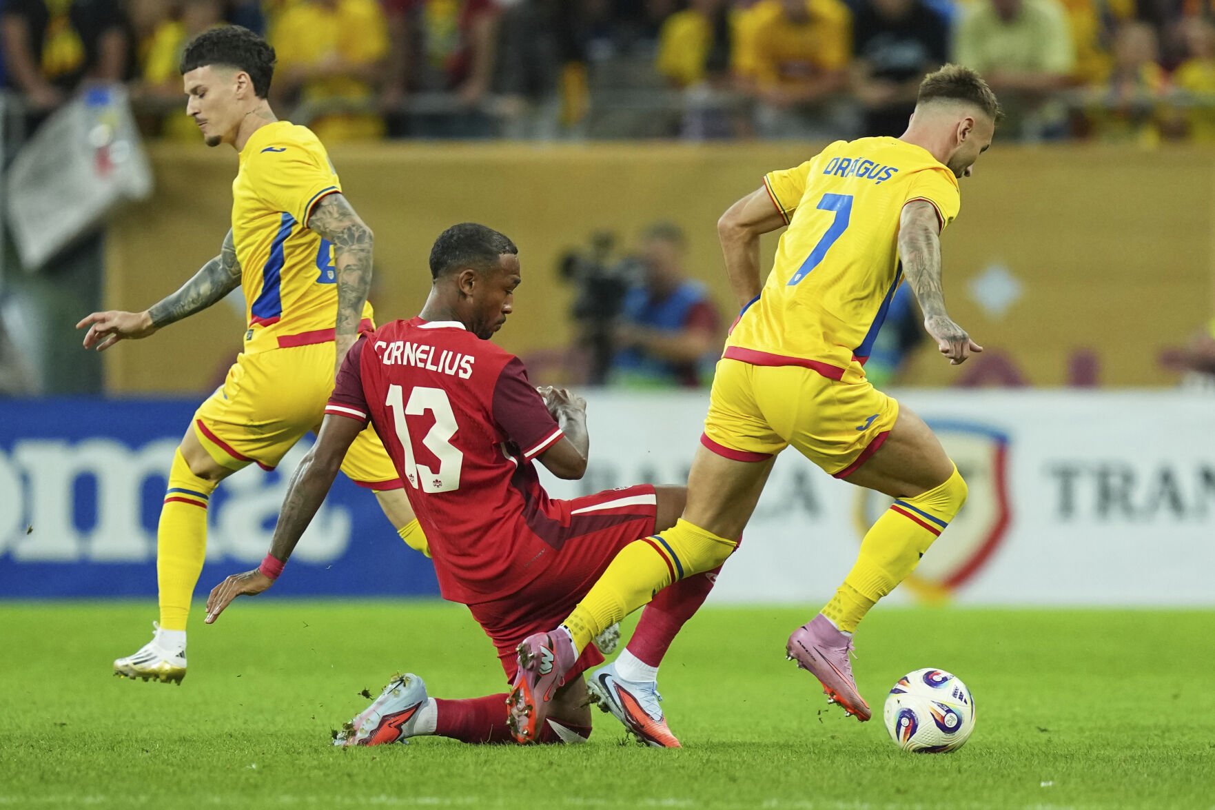 Romania Canada Soccer Sports