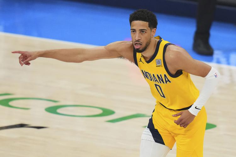 Pacers' Tyrese Haliburton suffers right leg injury in Game 7 loss. His