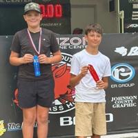 Young anglers compete in Peach festival fishing tournament