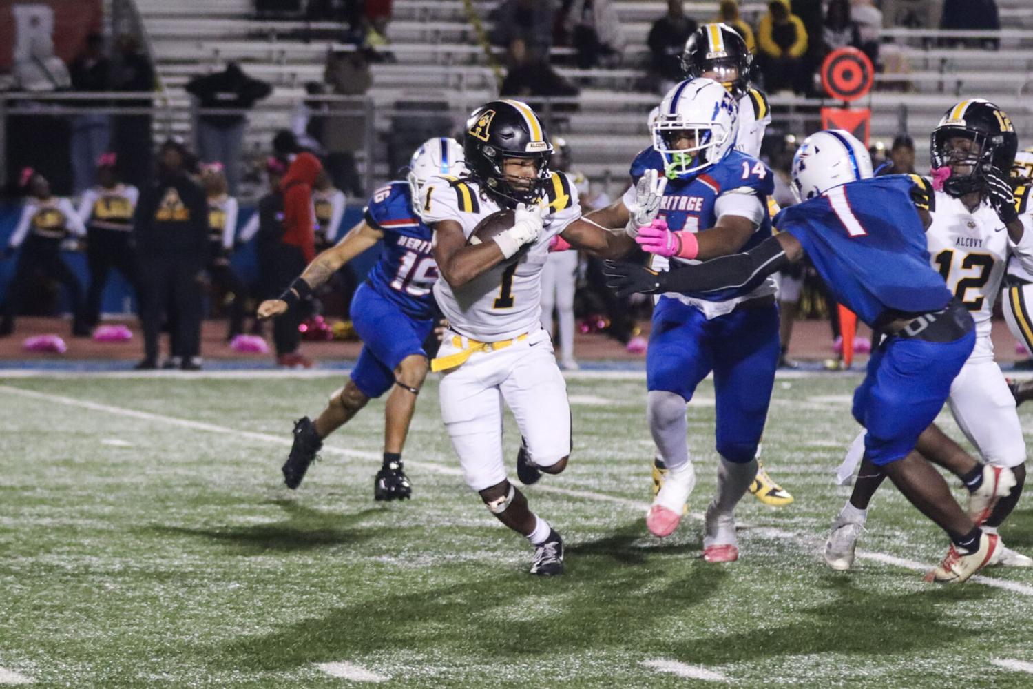 Heritage breaks away from Alcovy in second half to remain perfect