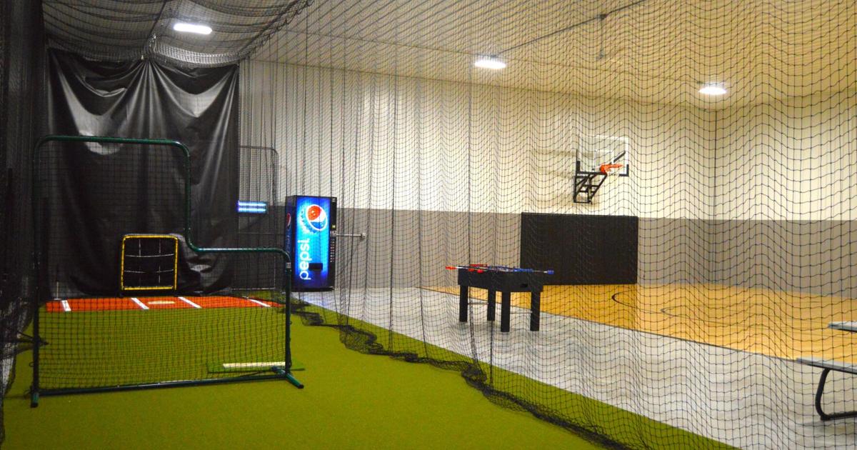 The Batter's Box batting cage in Cascade, IA