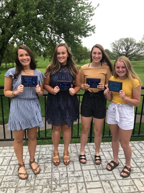Golfers receive recognition
