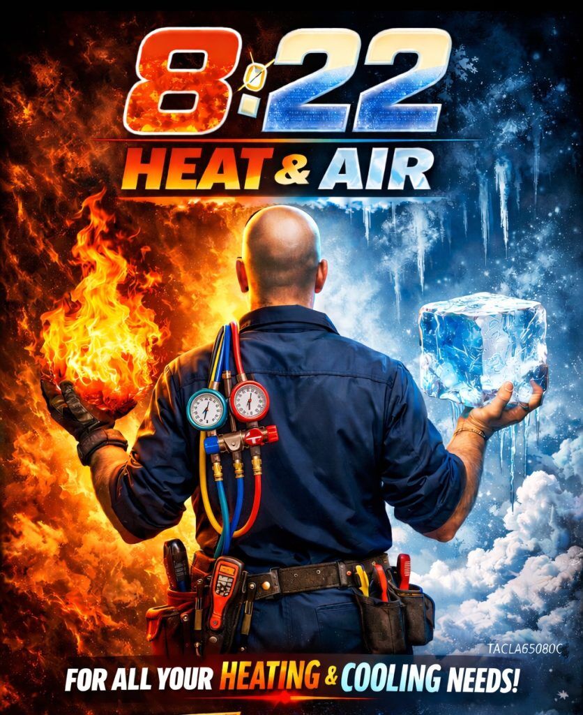822 Heat & Air Expands Commercial HVAC Installation and Air