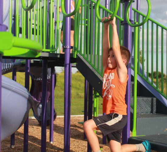 Hailey Rausch Ribbon cut on Oak Hill Park playground | News | cpioneer.com
