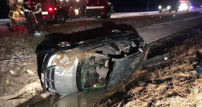 Motorist extricated after vehicle goes into ditch | Local News ...