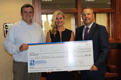 Rib Fest donation