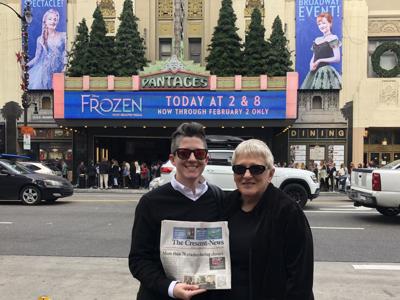 Steffels take in sites of L.A.