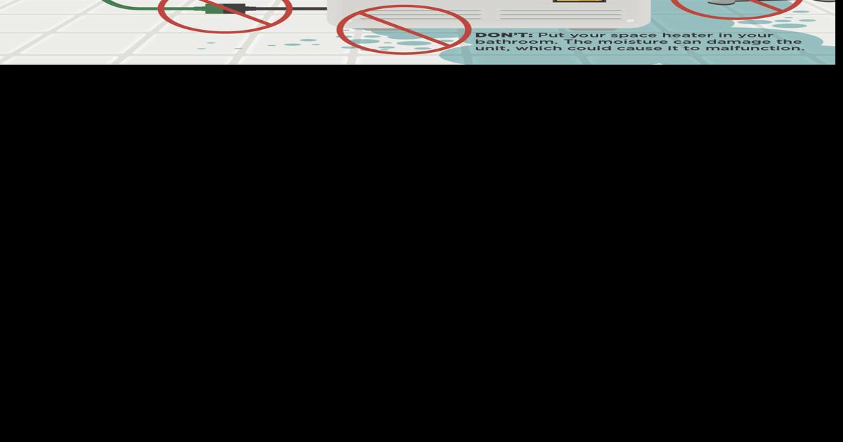 Space heaters pose safety concerns, may cause high electric bills