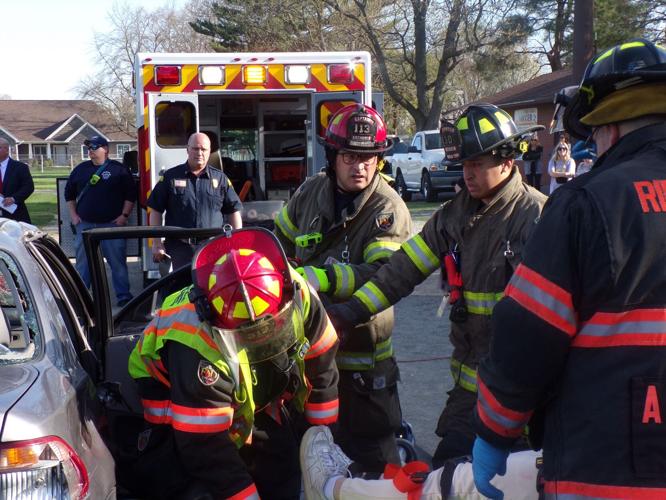 Mock car crash drives home message to Archbold students Local