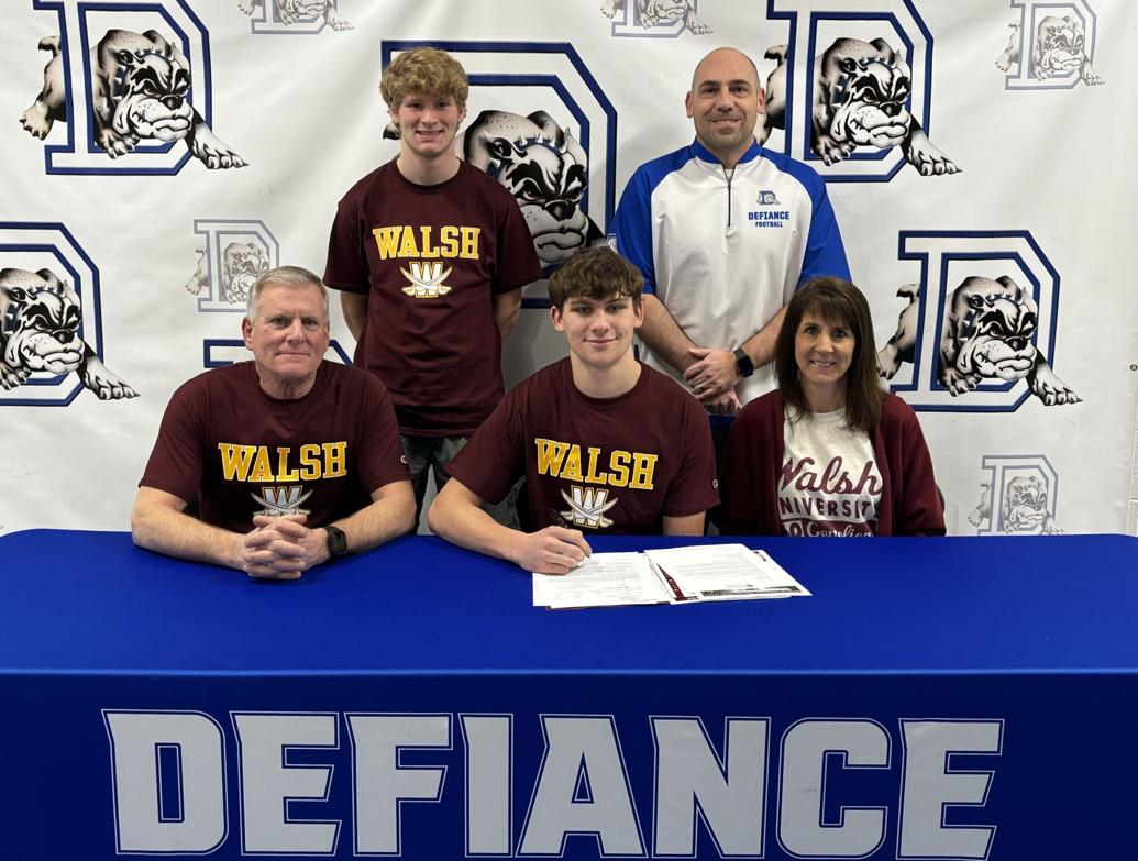 Defiance’s Rodenberger signs with Walsh | Local Sports | crescent-news.com