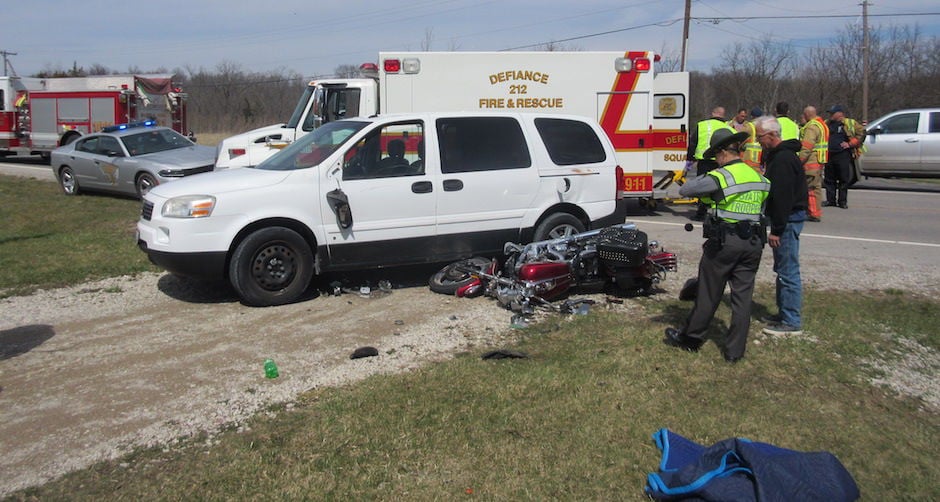 Motorcycle crashes send two victims to hospitals | Local News ...