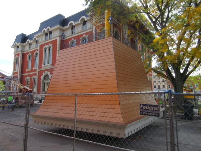 Point Defiance Courthouse Tower ready to be placed on Defiance courthouse | Local News | crescent ...
