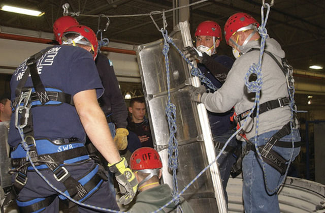 Photo: Grain engulfment rescue training | Local News | crescent-news.com