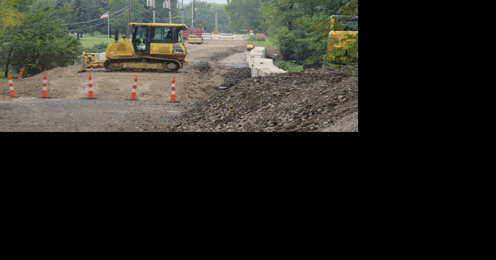 Still no word on Harding bridge's reopening; Power Dam Road progressing