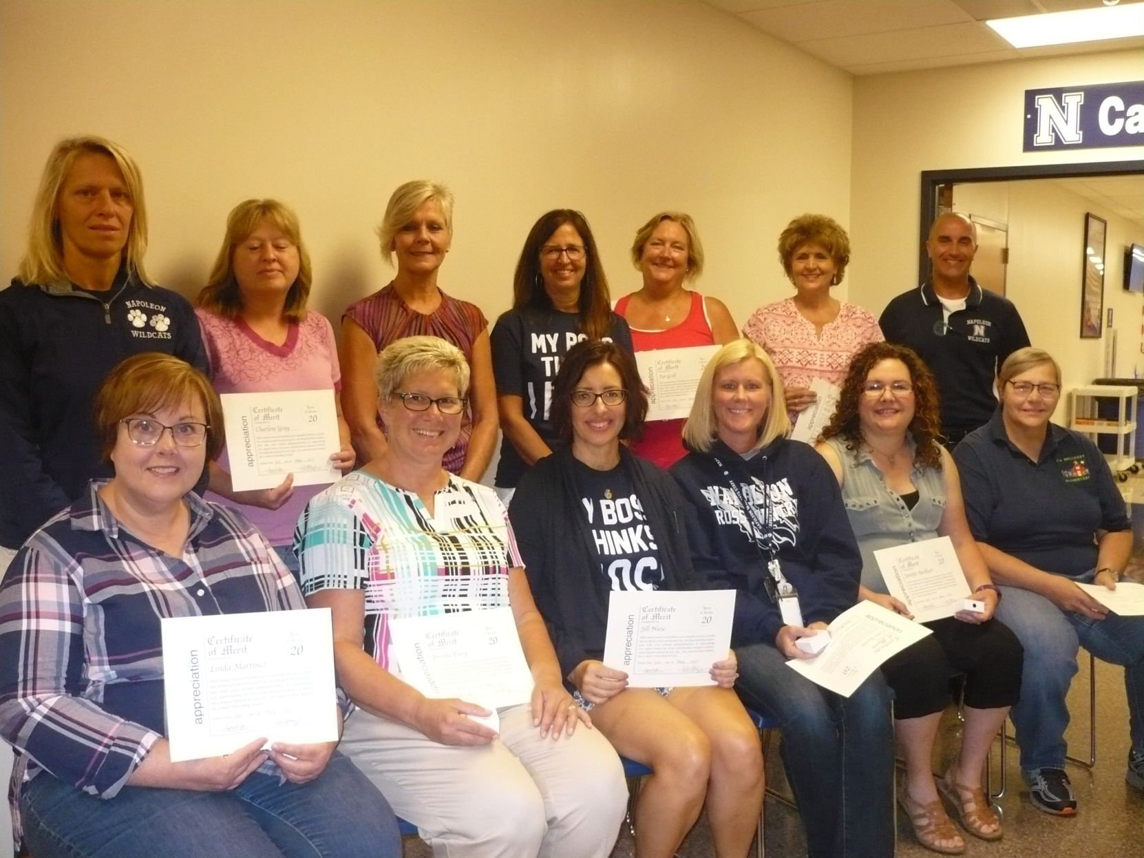 Napoleon teachers honored for 20 years of service | Local