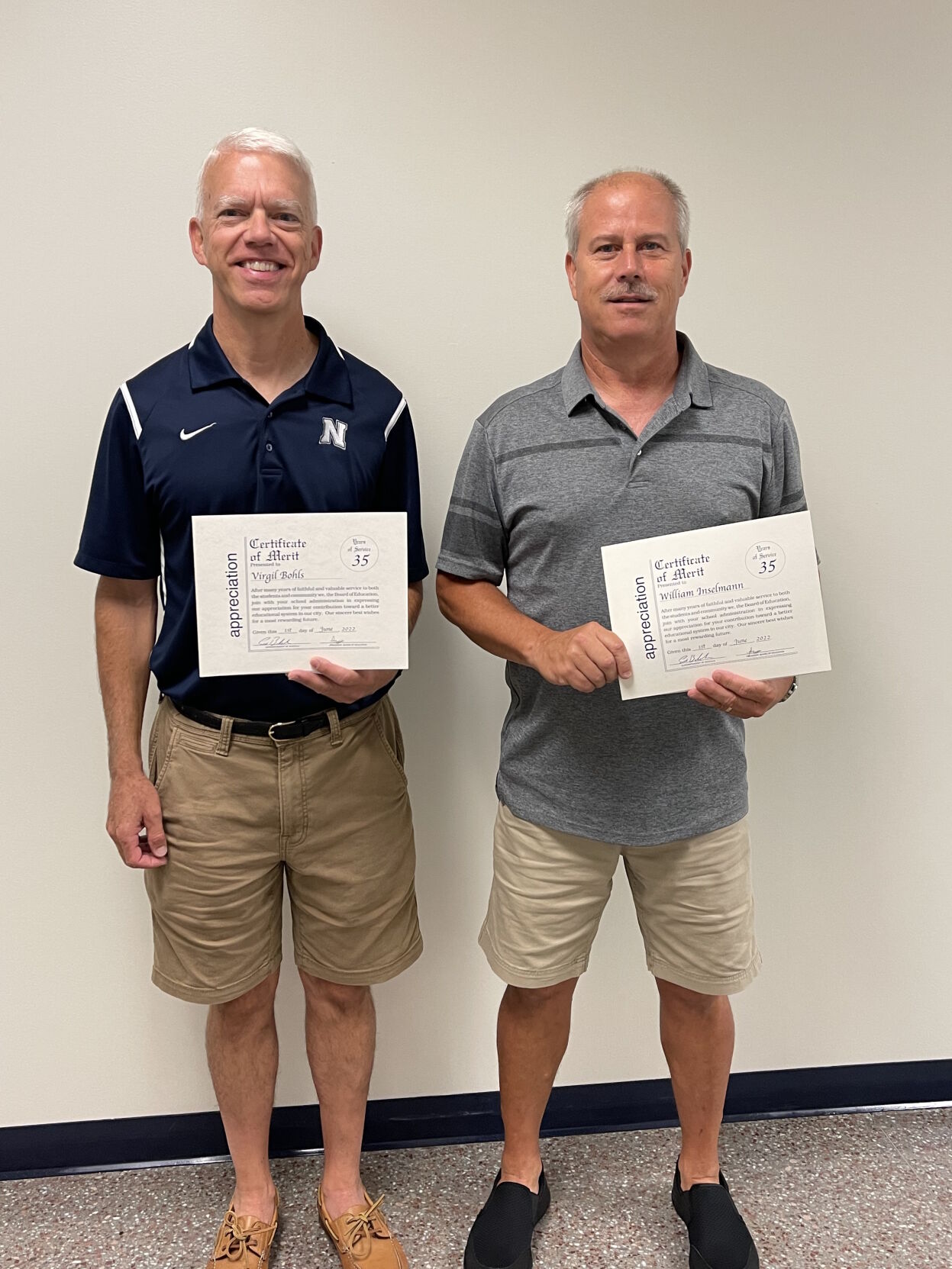 35 years of service | Local Education | crescent-news.com