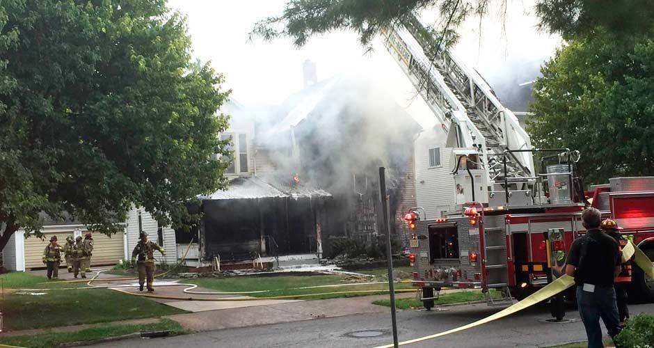 Napoleon home heavily damaged Local News