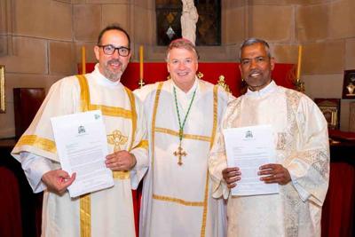 Christopher Roehrig Roehrig ordained a deacon in Australia | Local Religion | crescent-news.com