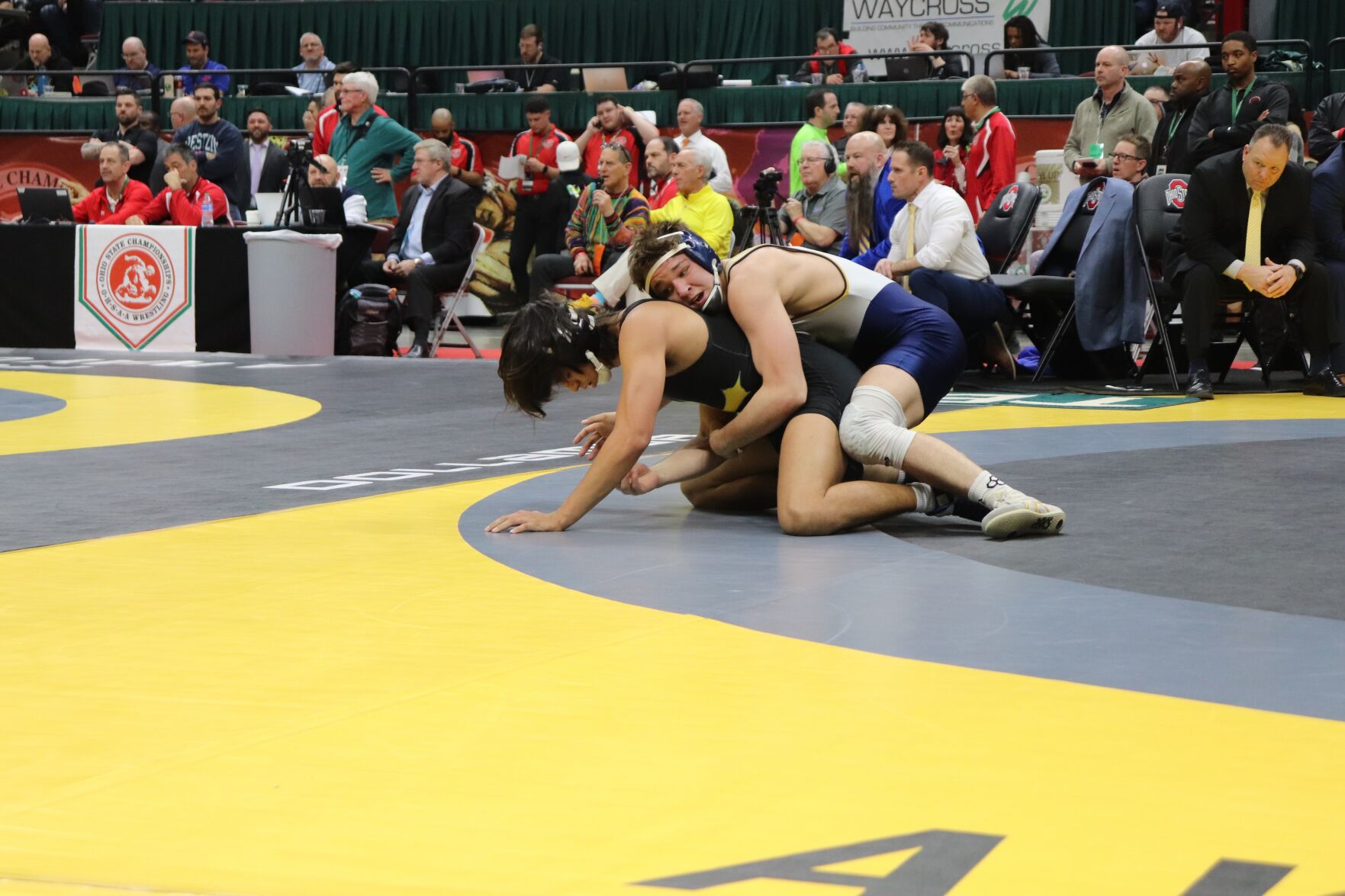 Wrestling spotlight Archbold s Dominique dominant eyes historic