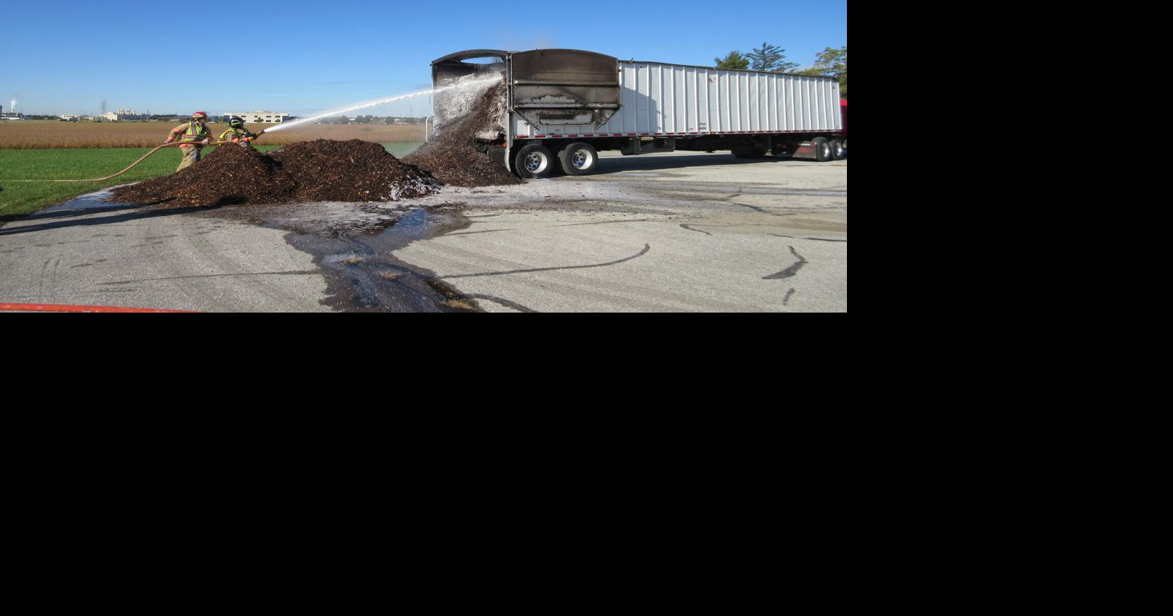 Mulch catches fire Local News