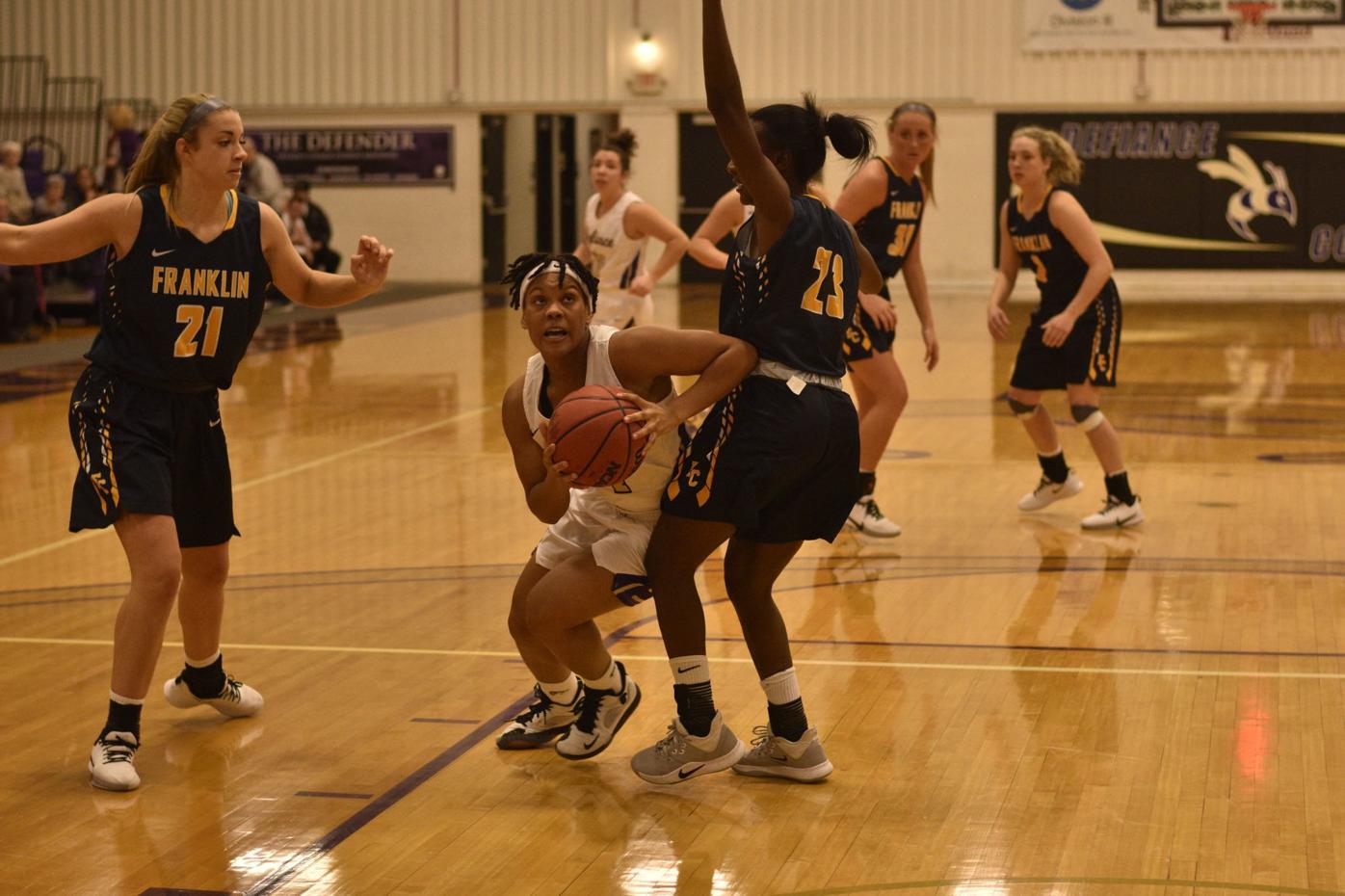 Women s basketball: Defiance shut down by fierce Franklin defense