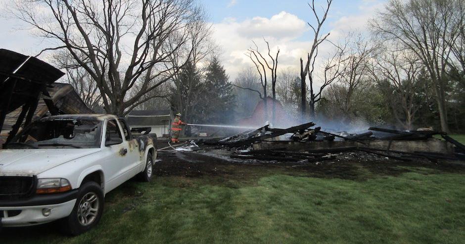 Two barns destroyed by fire in LC, house saved | Local News | crescent ...