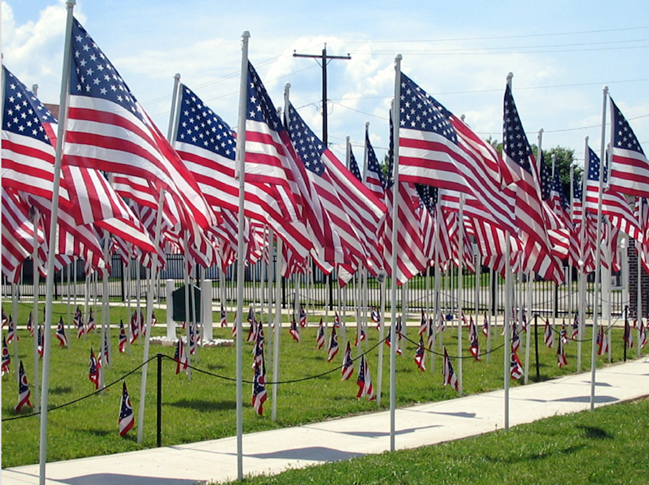 Silent tribute: Flags of Honor comes to Defiance | Local News ...