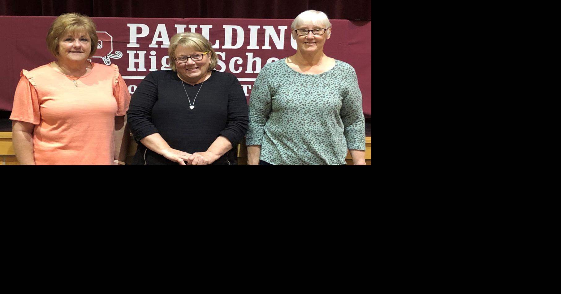 Retirees honored by Paulding Exempted Village Schools Local Education