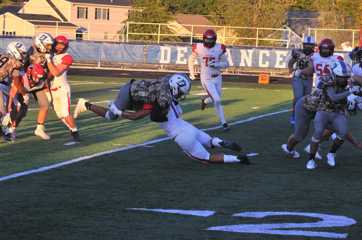 Friday football Kenton pulls away from Defiance, 3413 Local Sports