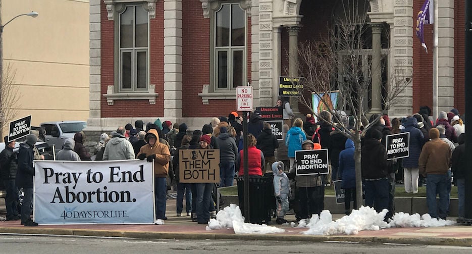 Prolife crowd takes part in 12th annual March for Life in Defiance