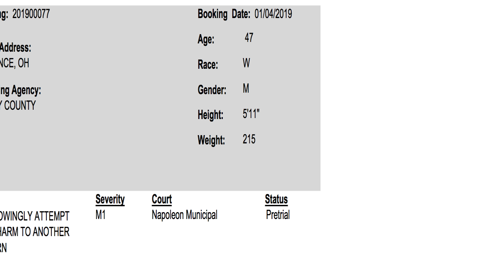 Richard CCNO Booking Photos