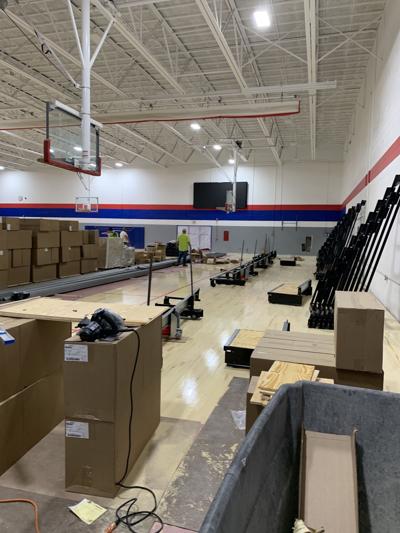 New bleachers installed at PH