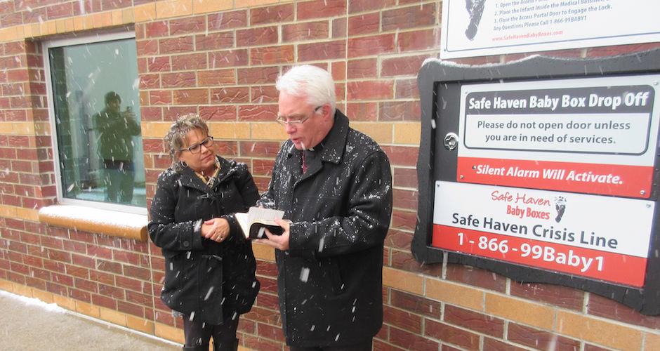 Baby box installed at Hicksville's Community Memorial Hospital Local