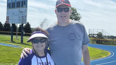 Wenner walks near eight hours to raise funds