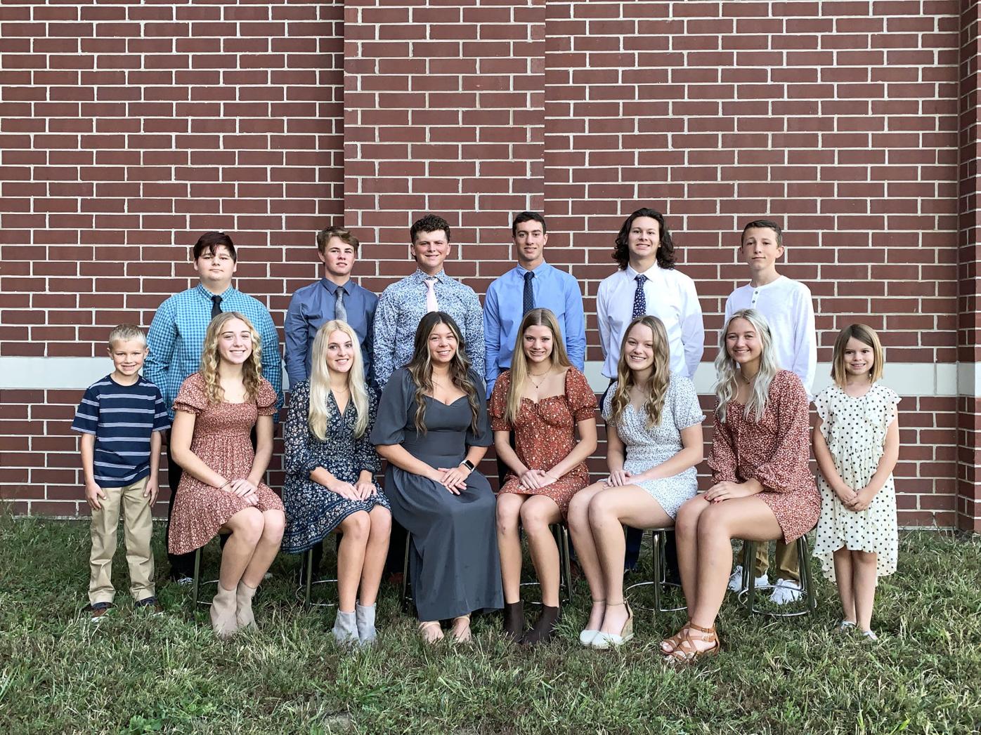 Tinora High School 2021 Homecoming Court Local News Crescent News Com