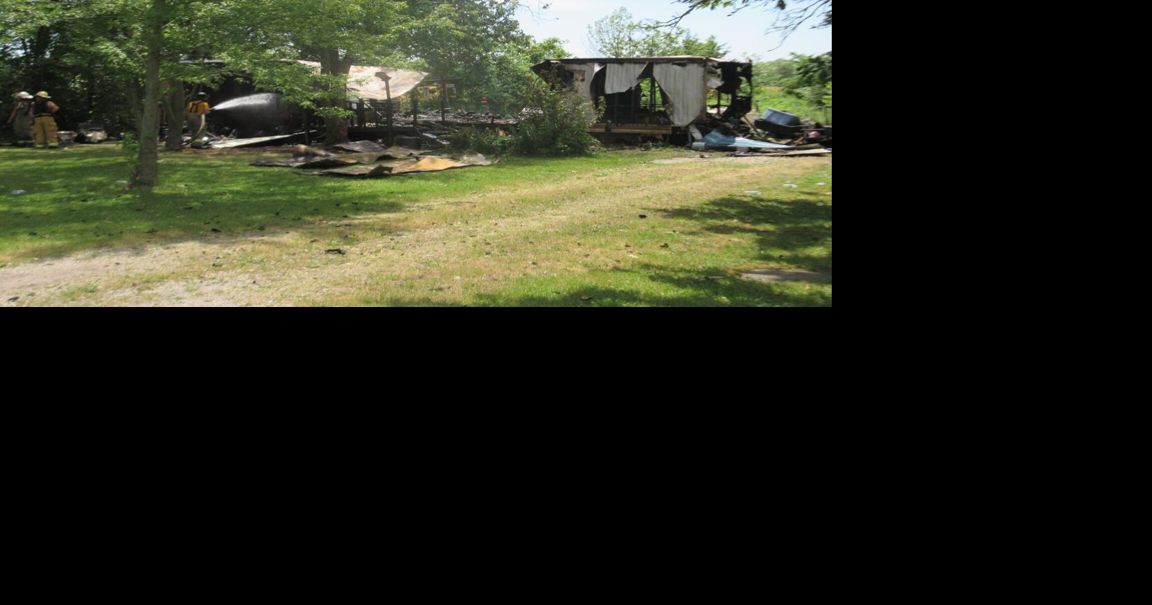 Friday morning fire destroys house trailer northeast of Continental ...