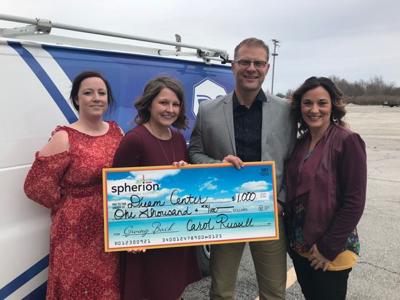 Spherion Donation To Defiance Dream Center Local News Crescent